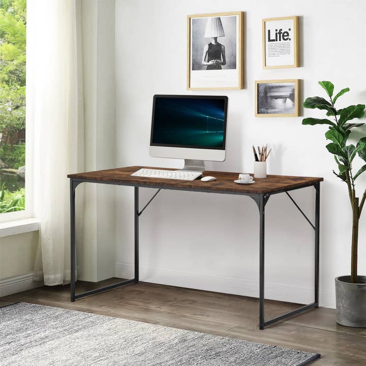 HOMYCASA DESIGN INC - Wholesale Console Table - Industrial Simple Computer Desk For Office Vintage 140CM2