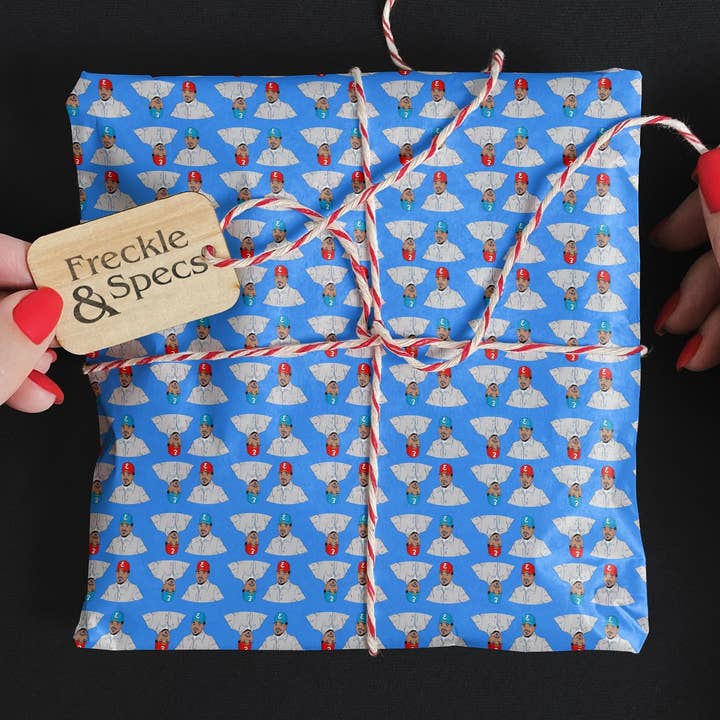 Chance The Rapper Gift Wrap for wholesale by Freckle and Specs