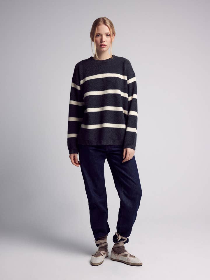 JADE kashmirtröja med rund hals för wholesale av Leap Concept