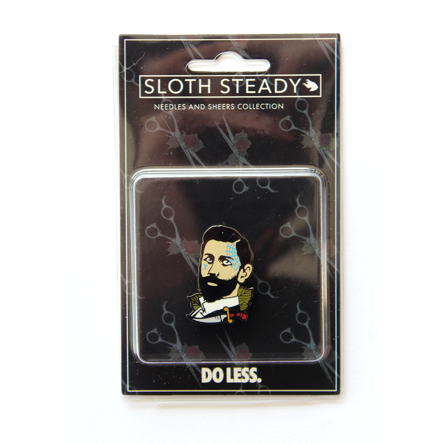 Sloth Steady - Wholesale Lapel Pin/Button - Dagger3