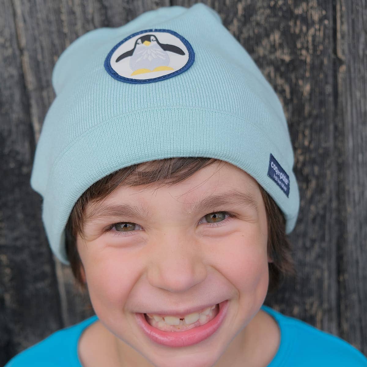 Coq En Pate - Wholesale Beanie - Kids - Children's Knit Hat, Organic Cotton - Penguin2