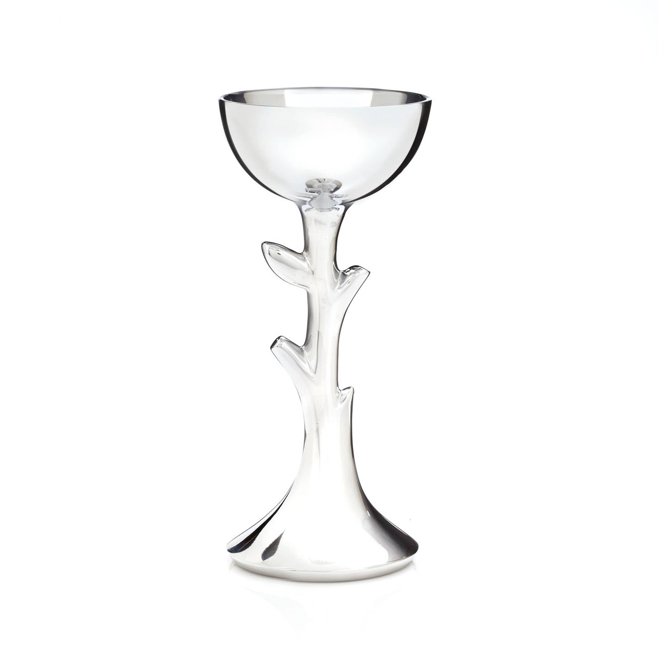 Nambe - Wholesale Wine Glass - Judaica - Tree Of Life Kiddush Cup