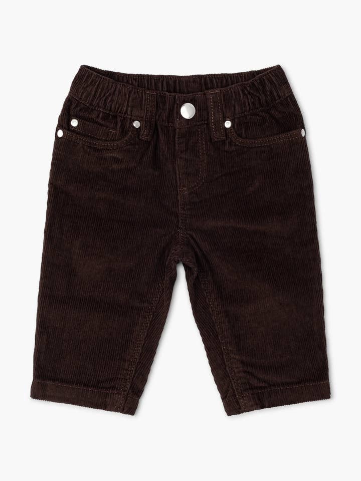 Corduroy Pants_Chocolate Brown for wholesale by Monica + Andy