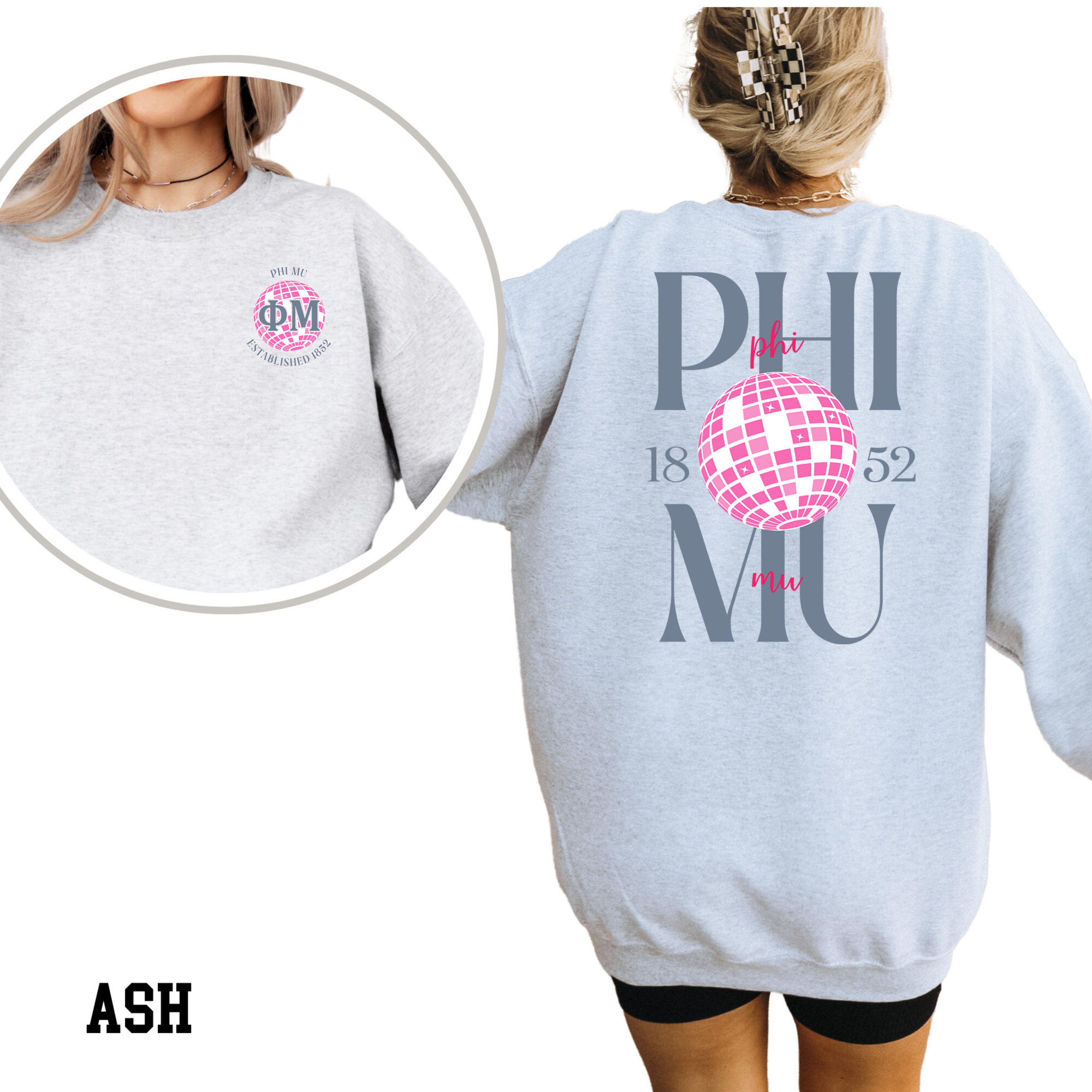 Kite and Crest - Wholesale Graphic Sweatshirt - Women's - Disco Sorority Sweatshirt17