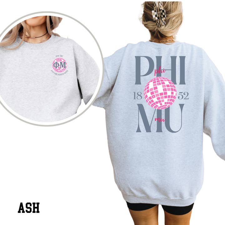 Kite and Crest - Wholesale Graphic Sweatshirt - Women's - Disco Sorority Sweatshirt17