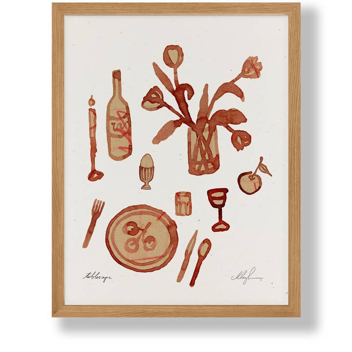 Cocoshalom - Wholesale Art Print - Tablescape