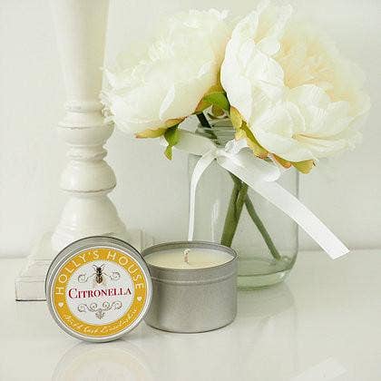 Vela Citronela 100ml Estanho por atacado de Holly's House UK