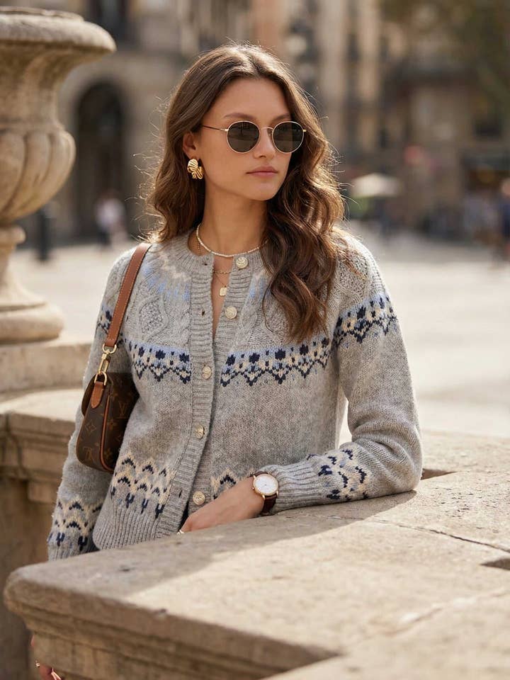 Astrid Cardigan Sweater for wholesale by Fifteen Twenty