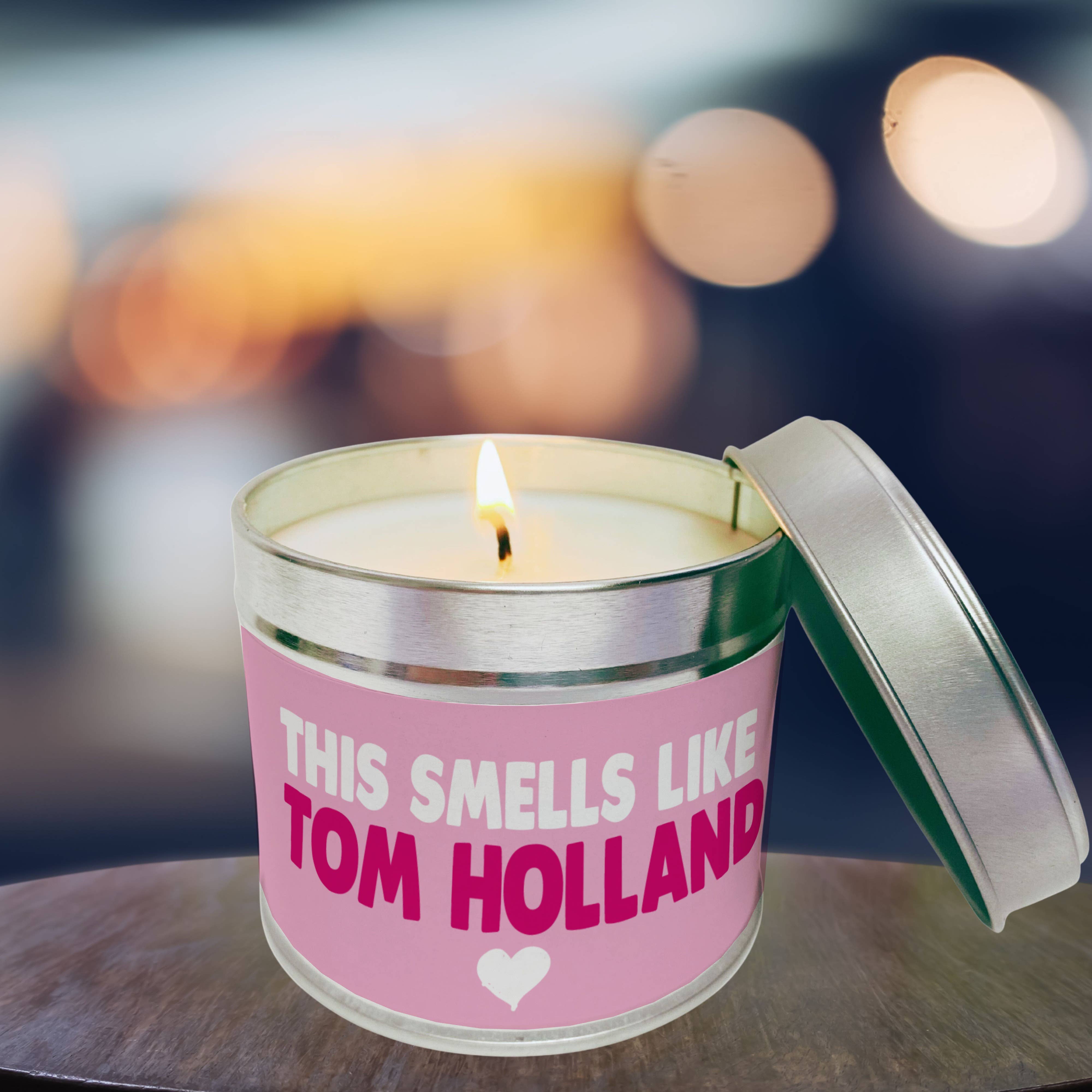 Cheeky Chops Cards & Wanky Candles - Wholesale Travel Candles - Tom Holland Candle, Candle Gift
WCT Tom Holland6