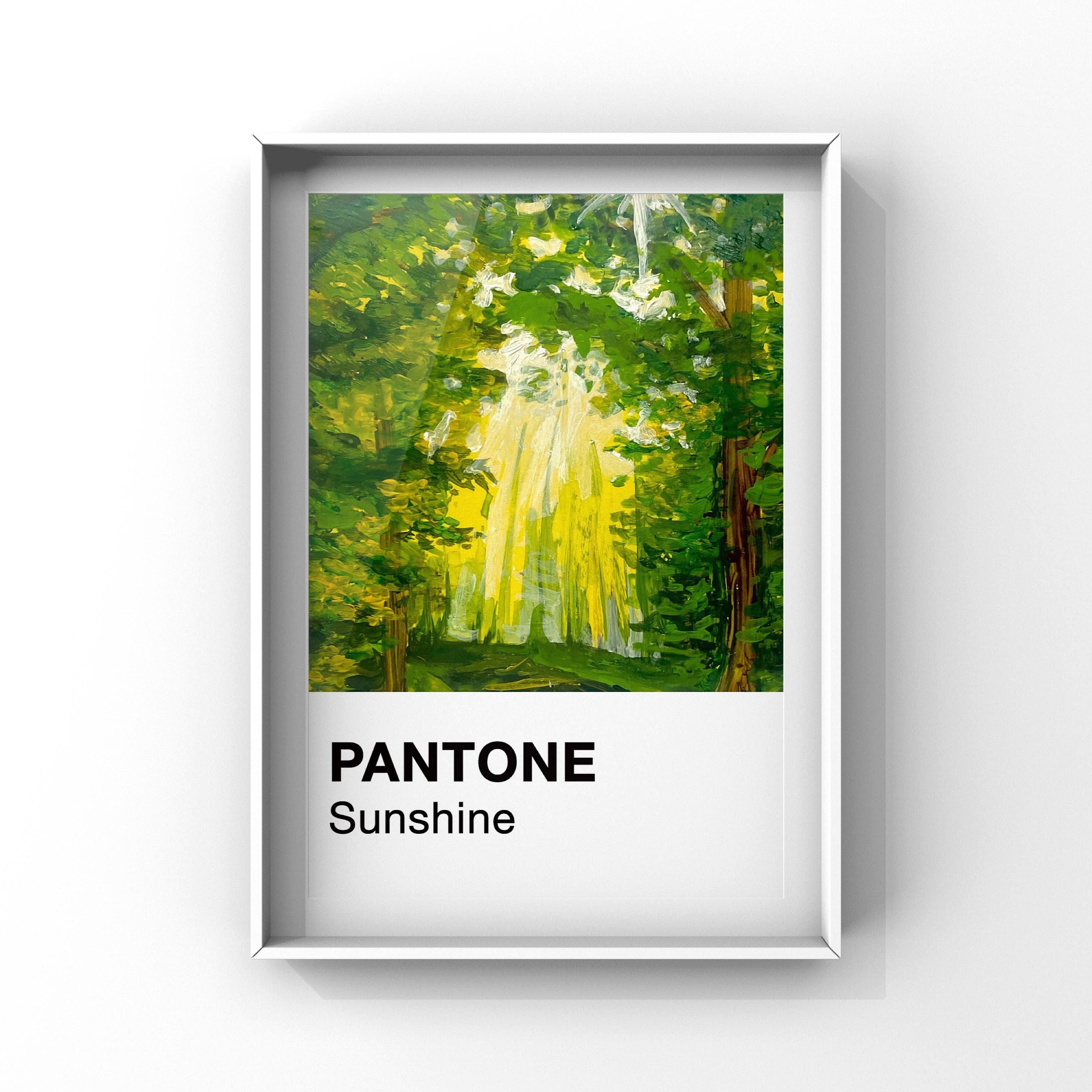 The Abstract By Sasha - Vendita all'ingrosso Cartoline - Pantone Sunshine2