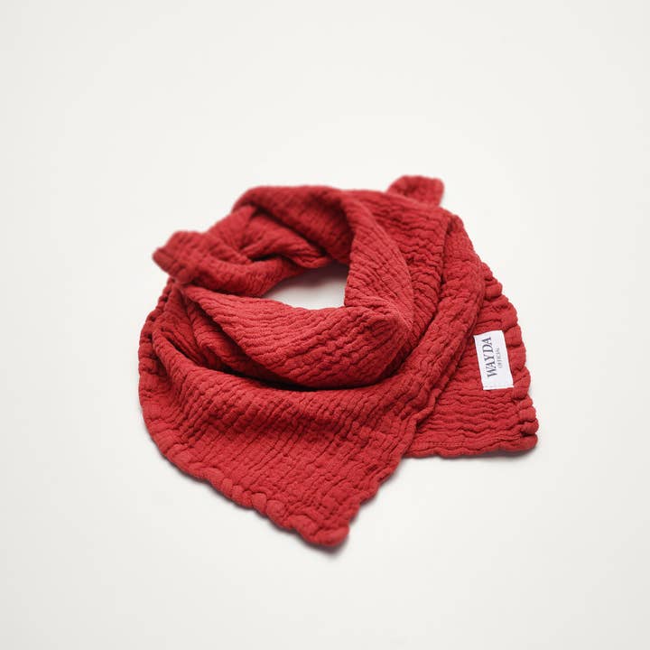 WAYDA - Wholesale Scarf - Women's - Rote Paprika