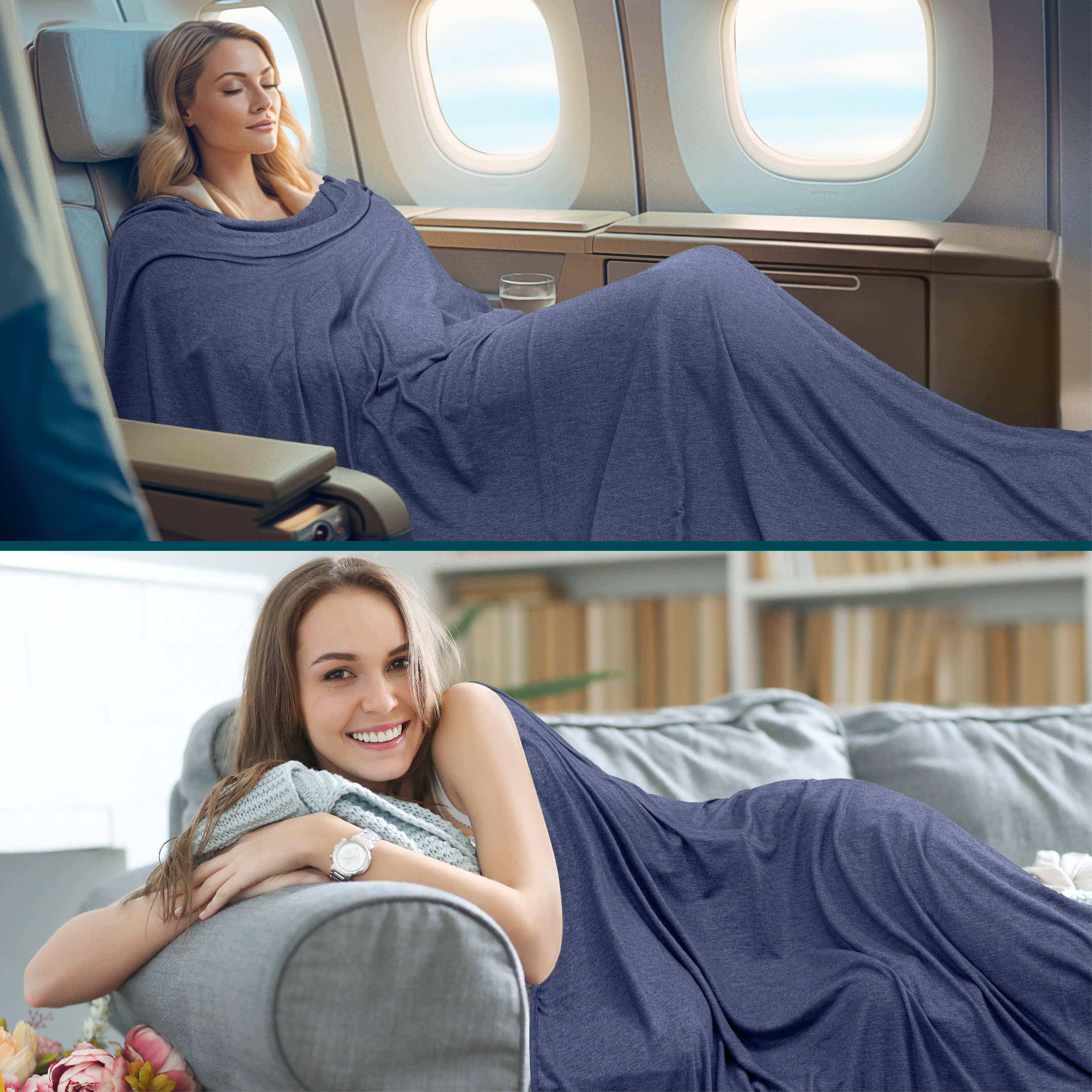 Pavilia - Wholesale Travel Blanket - Compact Travel Blanket with Bag6