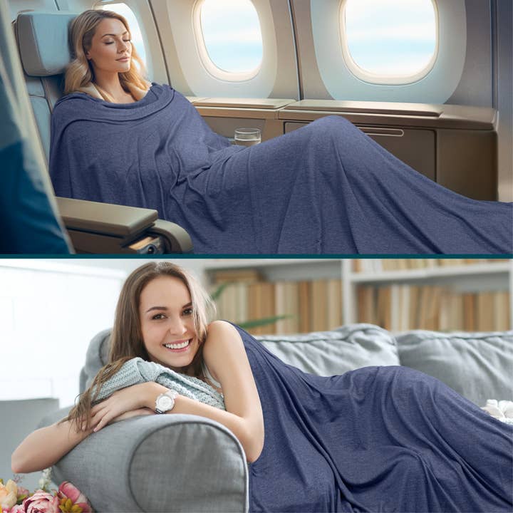 Pavilia - Wholesale Travel Blanket - Compact Travel Blanket with Bag6