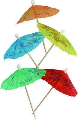 Nordic Bar Group - Wholesale Cocktail Pick - Cocktail Umbrella 144 Pcs1