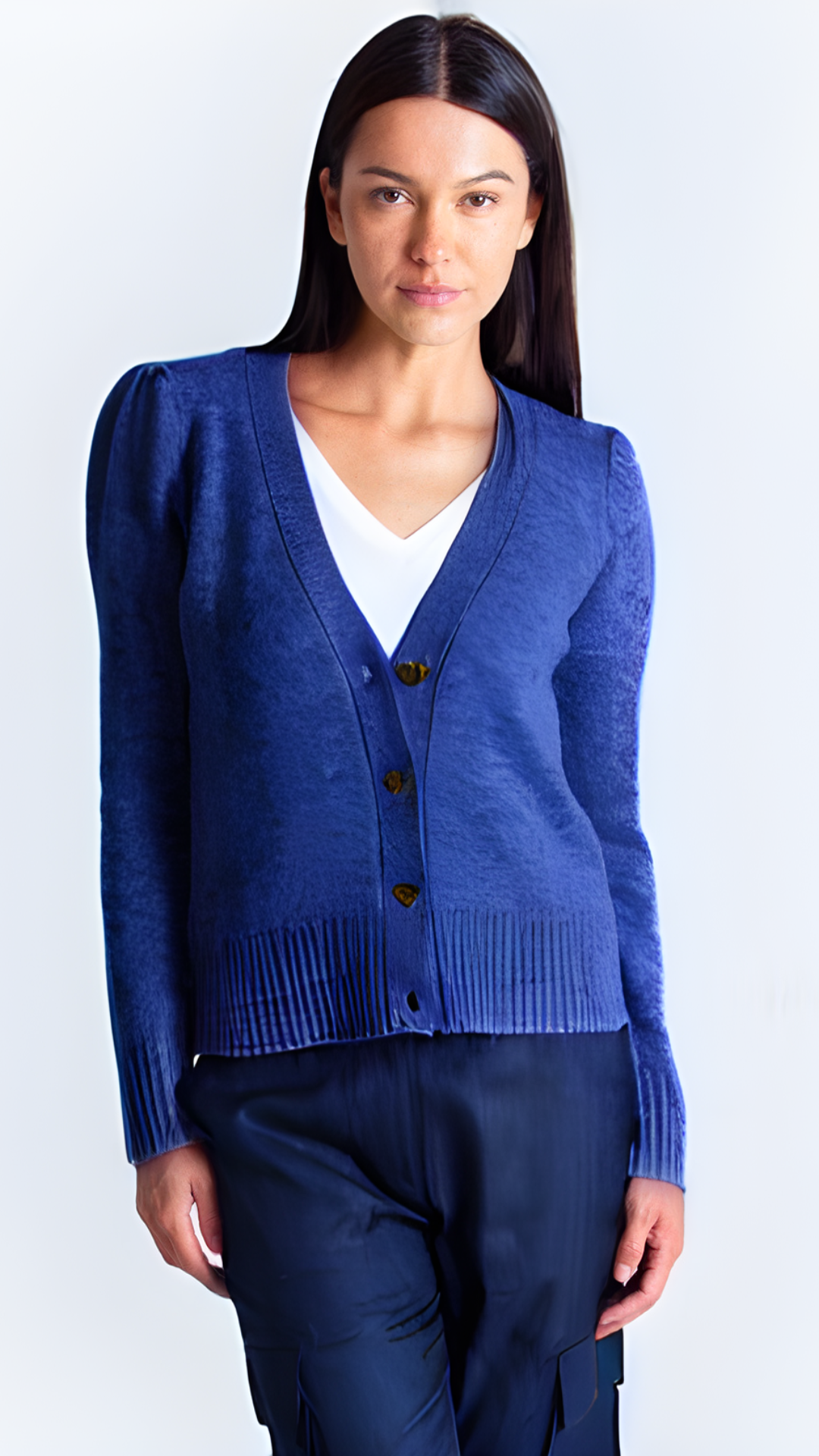 QUINN - Vente Cardigan – femme - Cardigan à manches bouffantes1