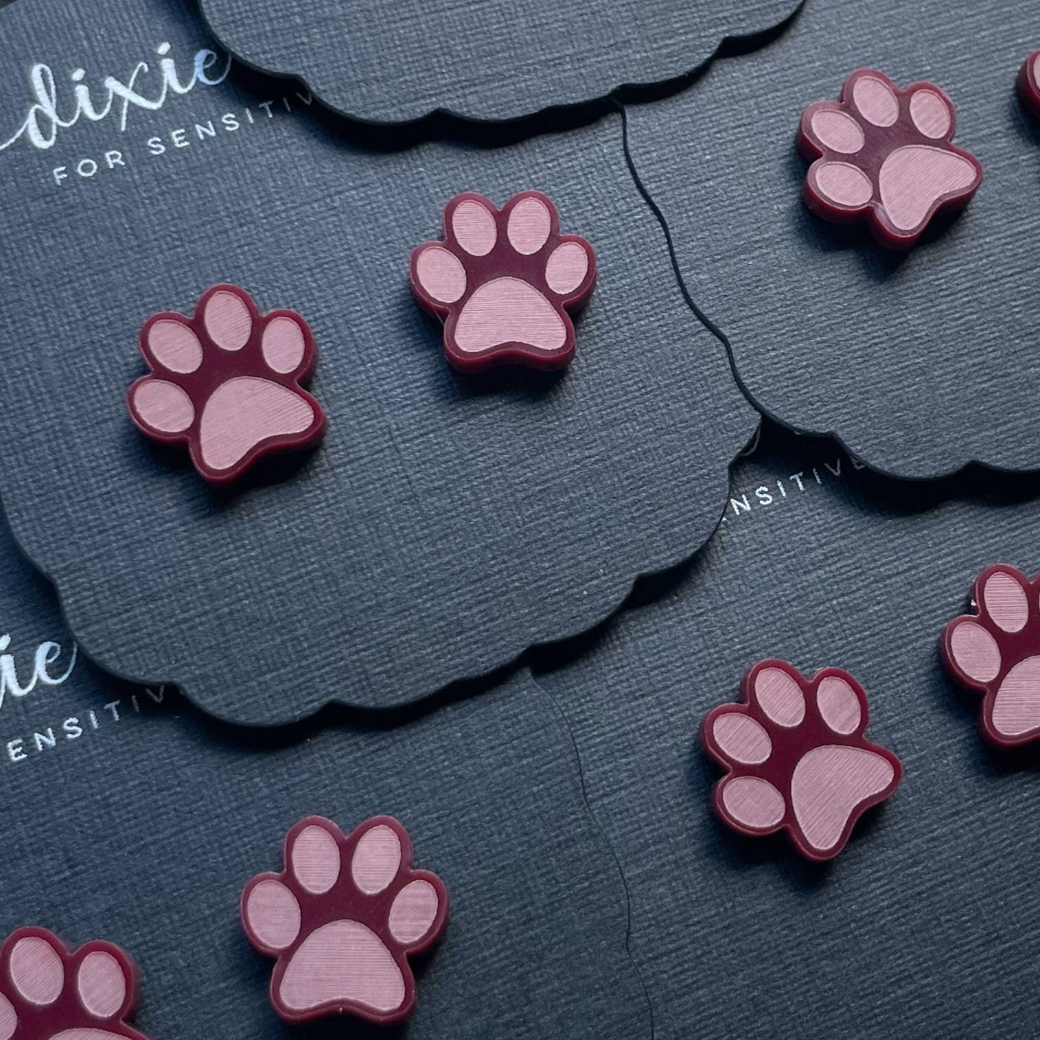 Dixie Bliss - Vente Clous d'oreille - Crampons Sports Paw - 12 couleurs21