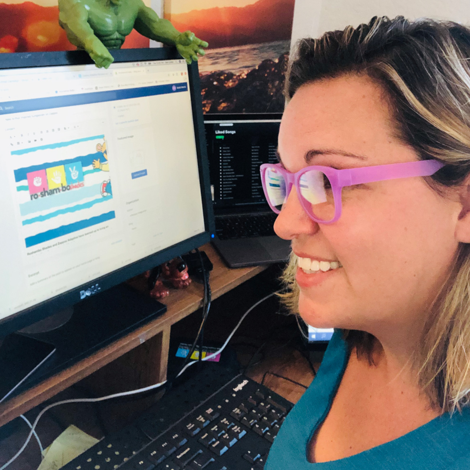 Roshambo Baby Australia - Wholesale Eyeglasses – Unisex - Bueller Black_Blue Light Blocking Glasses_ADULT2