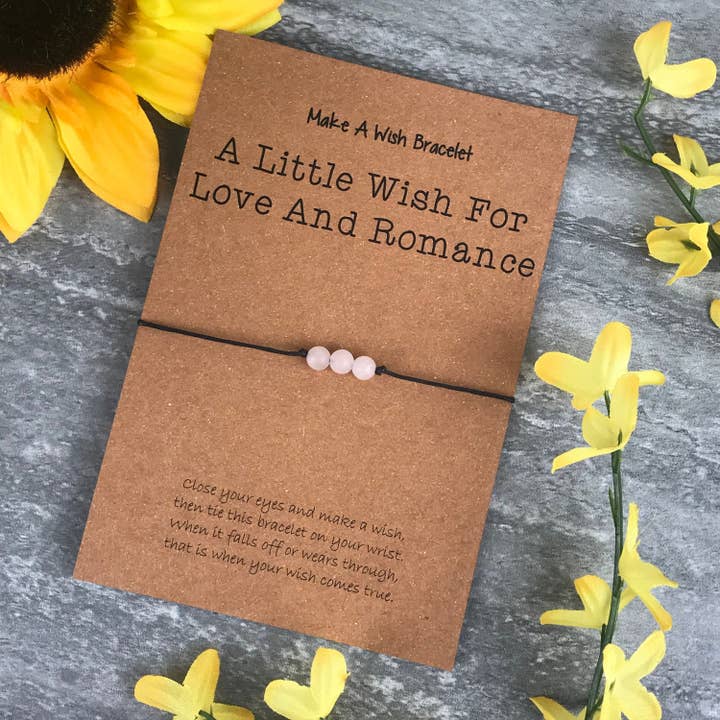 A Little Wish For Love and Romance Wish Bracelet for wholesale by The Persnickety Co