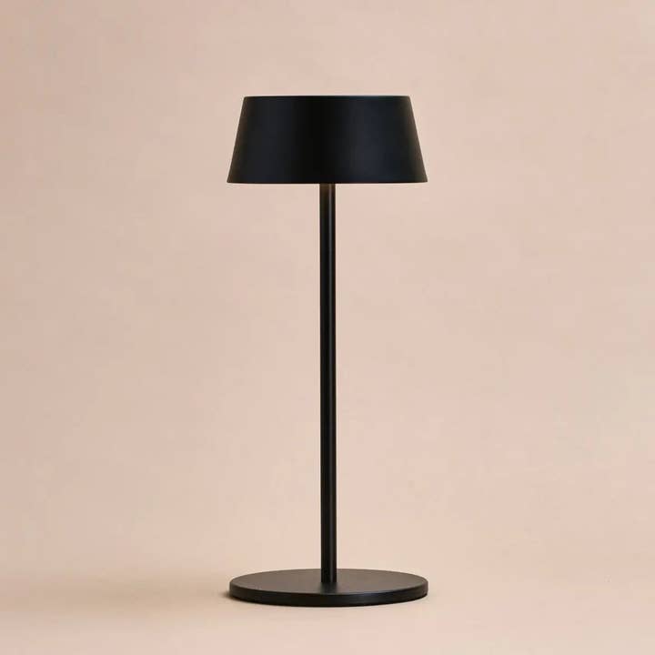 Tavellio - Wholesale Accent/Desk Lamp - Hugo Midnight Black Rechargeable Table Lamp | Dimmable, Stylish & Cordless5