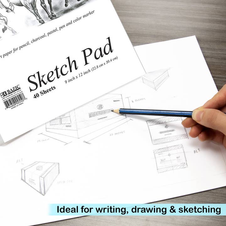 Luna Office Supply - Everyday Essential - Wholesale Sketchbook/Sketchpad - Premium Sketch Pad4