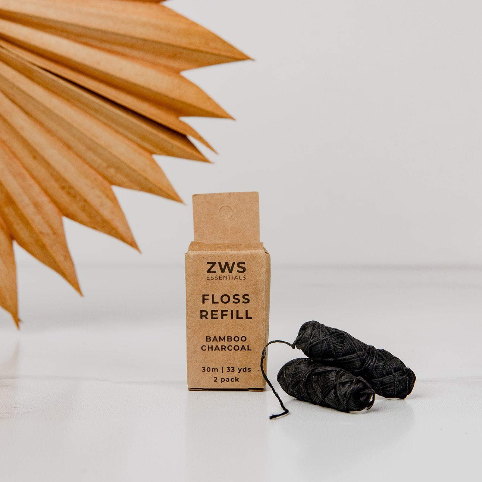 ZWS Essentials - Wholesale Floss - Vegan Bamboo Charcoal Floss3