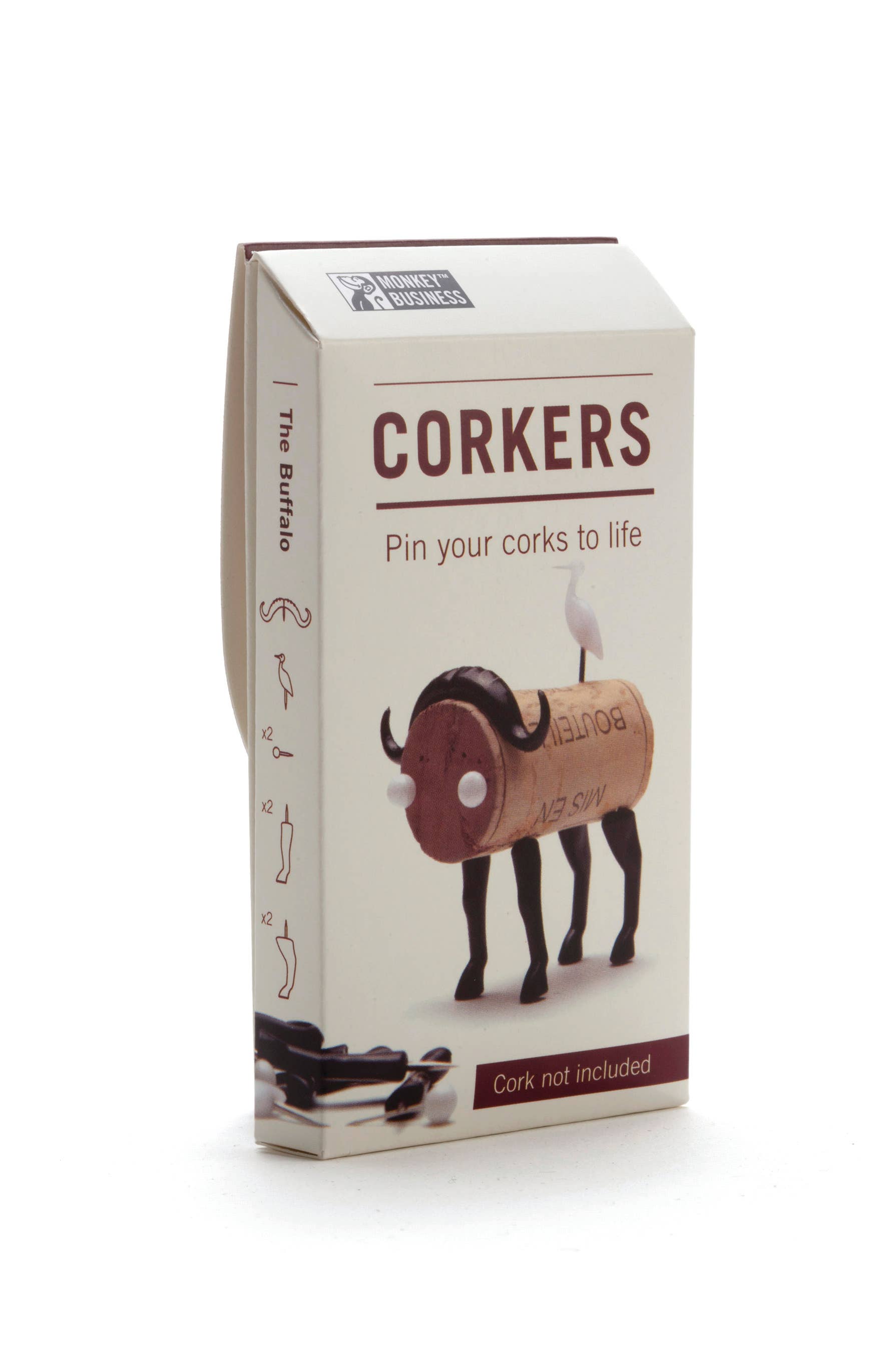 Monkey Business Design USA LLC - Wholesale Wine Stopper - Figurines for wine lovers | Corkers Animals11