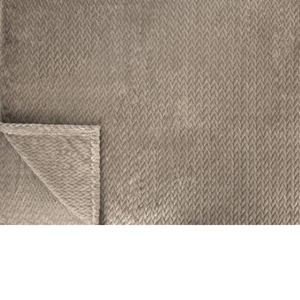 Pavilia – Manta para sofá por atacado – Cobertor de fleece texturizado com estampa de folhas89