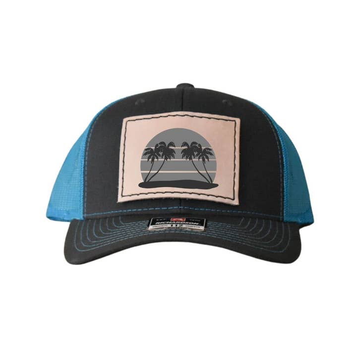 Prairie Buffalo - Wholesale Patch - Leather Hat Patches - Tropical Palm Tree9