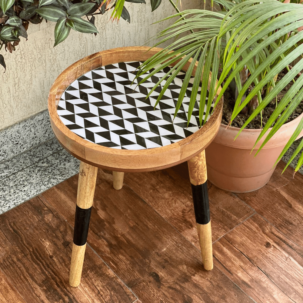 Hartsmede - Wholesale Side Table - Handmade Side Table Removable Legs Hummingbird Tray Table16
