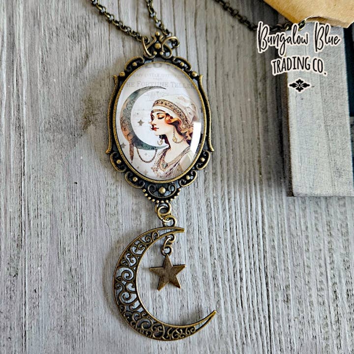 Bungalow Blue Trading Co - Wholesale Pendant/Charm Necklace - Gypsy Love Song Tassel Necklace0