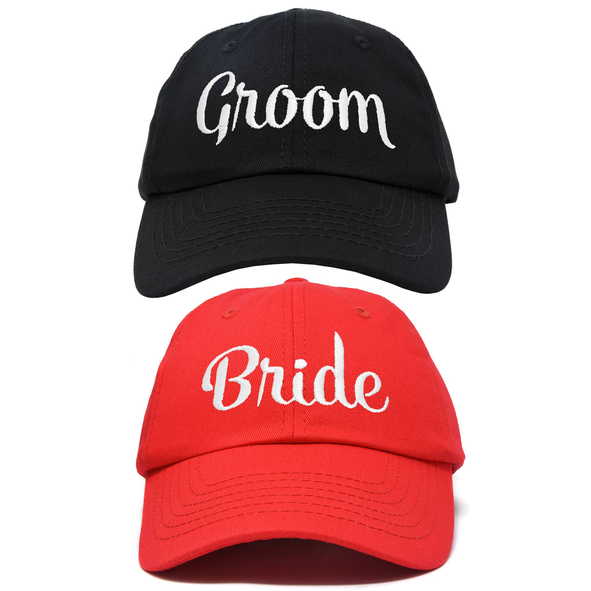 Dalix - Venta al por mayor Gorra de béisbol - Unisex - DALIX Novia Novio Papá Sombreros Gorras De Béisbol Gorras De Boda Recién Casados48