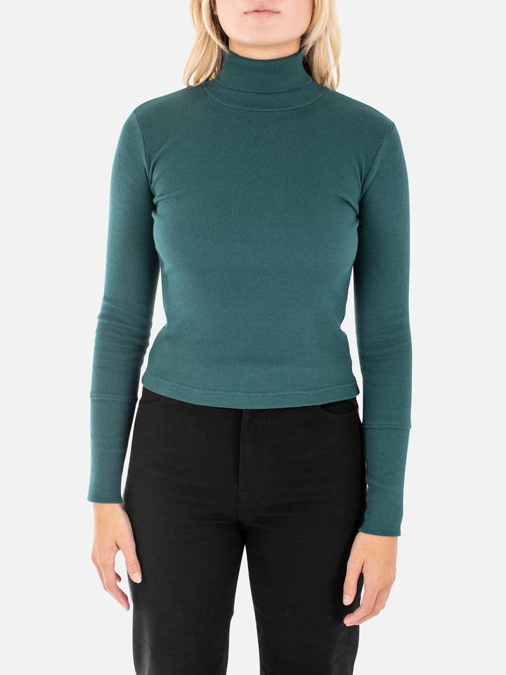 Ridley Rib Scrunch Neck - Tidal pour la vente par Jetty