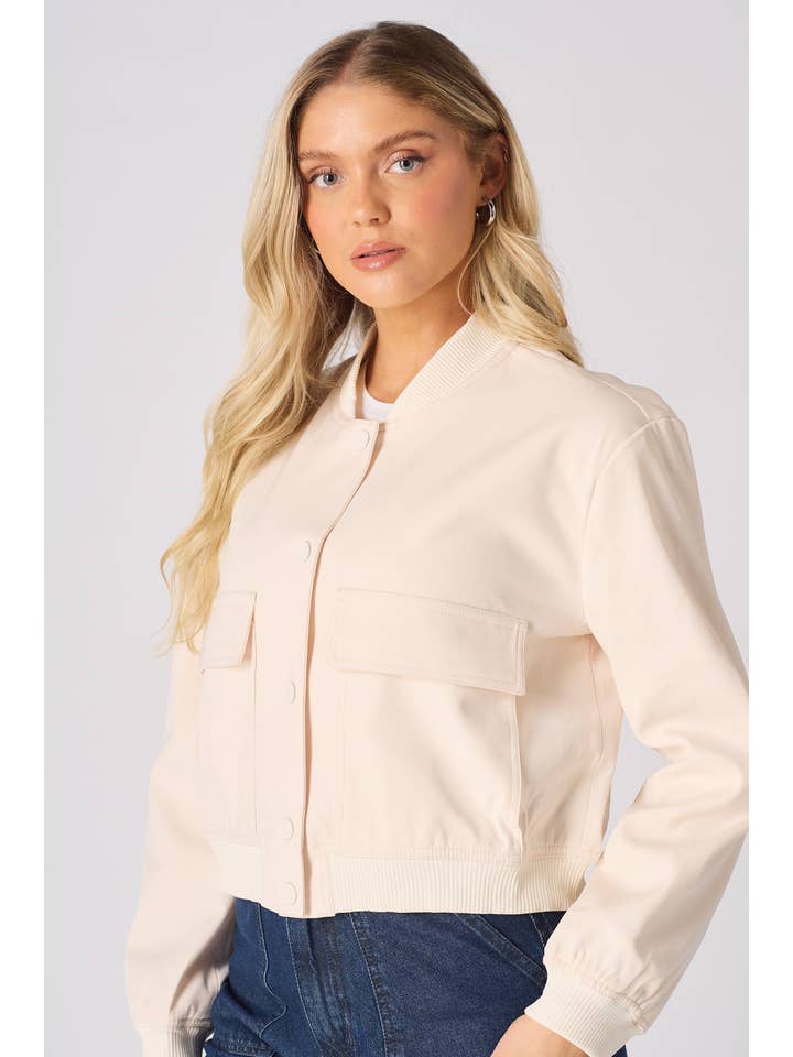 JMOJO UK Limited – wholesale Bomberjacka - Dam – BOMBERJACKA - BEIGE
