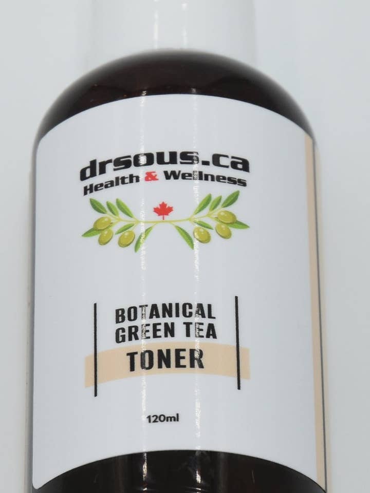 329. Tonique botanique japonais pour le visage au thé vert pour la vente par Dr. Sous