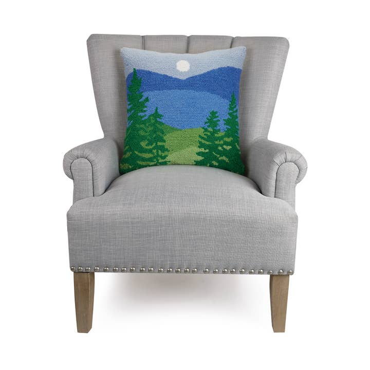 Peking Handicraft - Wholesale Throw/Decorative Pillow - Lakeview Hook Pillow - Kate Nelligan