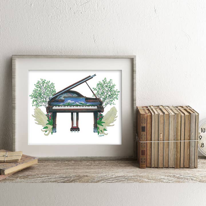 Song of Twilight Aspen - Fine Art Print for wholesale by FJ Creations