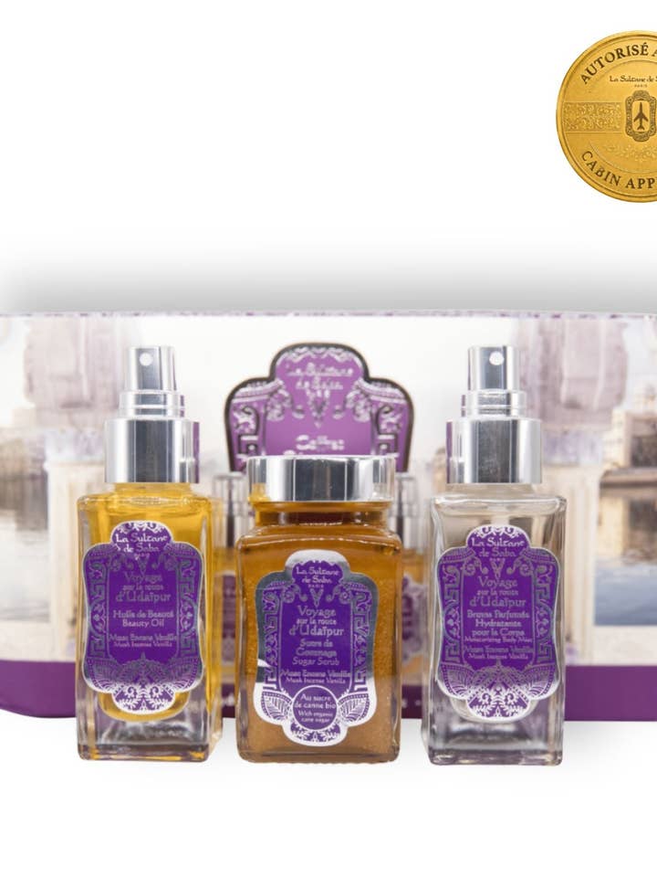 Mist Gift Set - Musk Incense Vanilla - Journey To Udaipur for wholesale by La sultane de Saba