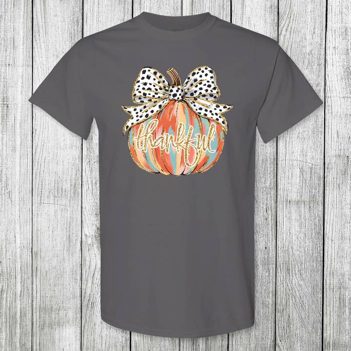 Daydream Tees Thankful Pumpkin for wholesale by The Old North State