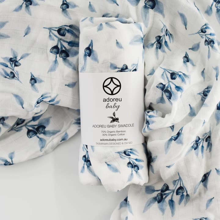 Gum Nut Organic Bamboo/Cotton Swaddle for wholesale by Adoreu baby