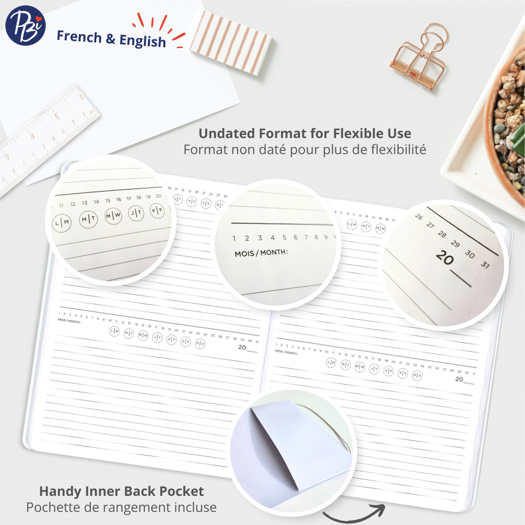 pierrebelvedere.com - Wholesale Stationery/Notecard Set - FREEFORM PLANNER - WAVES2