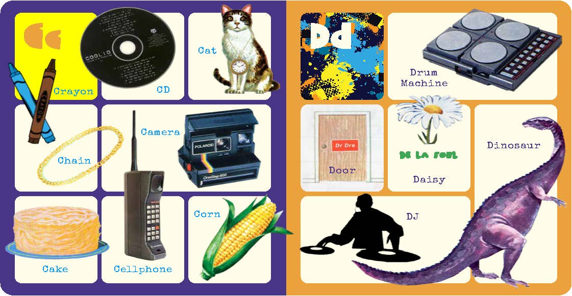 Laughing Elephant Books - Vendita all'ingrosso Libro per neonati e bambini (0-2) - The Notorious A.B.C. - Libro da tavolo per bambini3