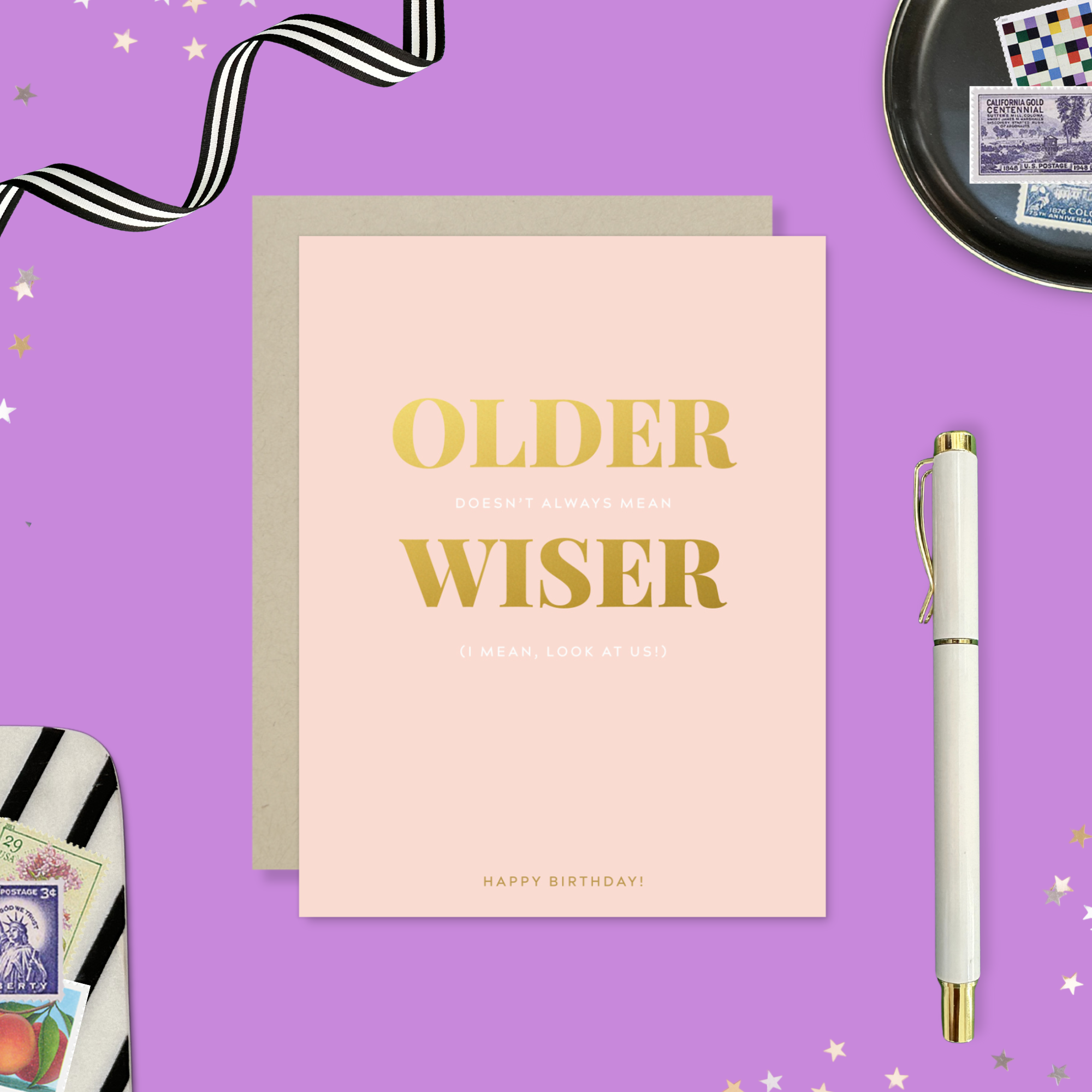 Barone and Co. – Großhandel Geburtstagskarten – Geburtstagskarte für ältere Weiser5