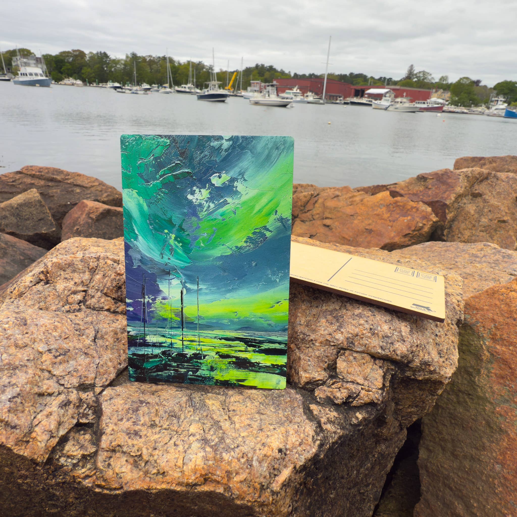 Lifeforce Glass, Inc. - Vente Cartes postales - Carte postale en bois personnalisée5