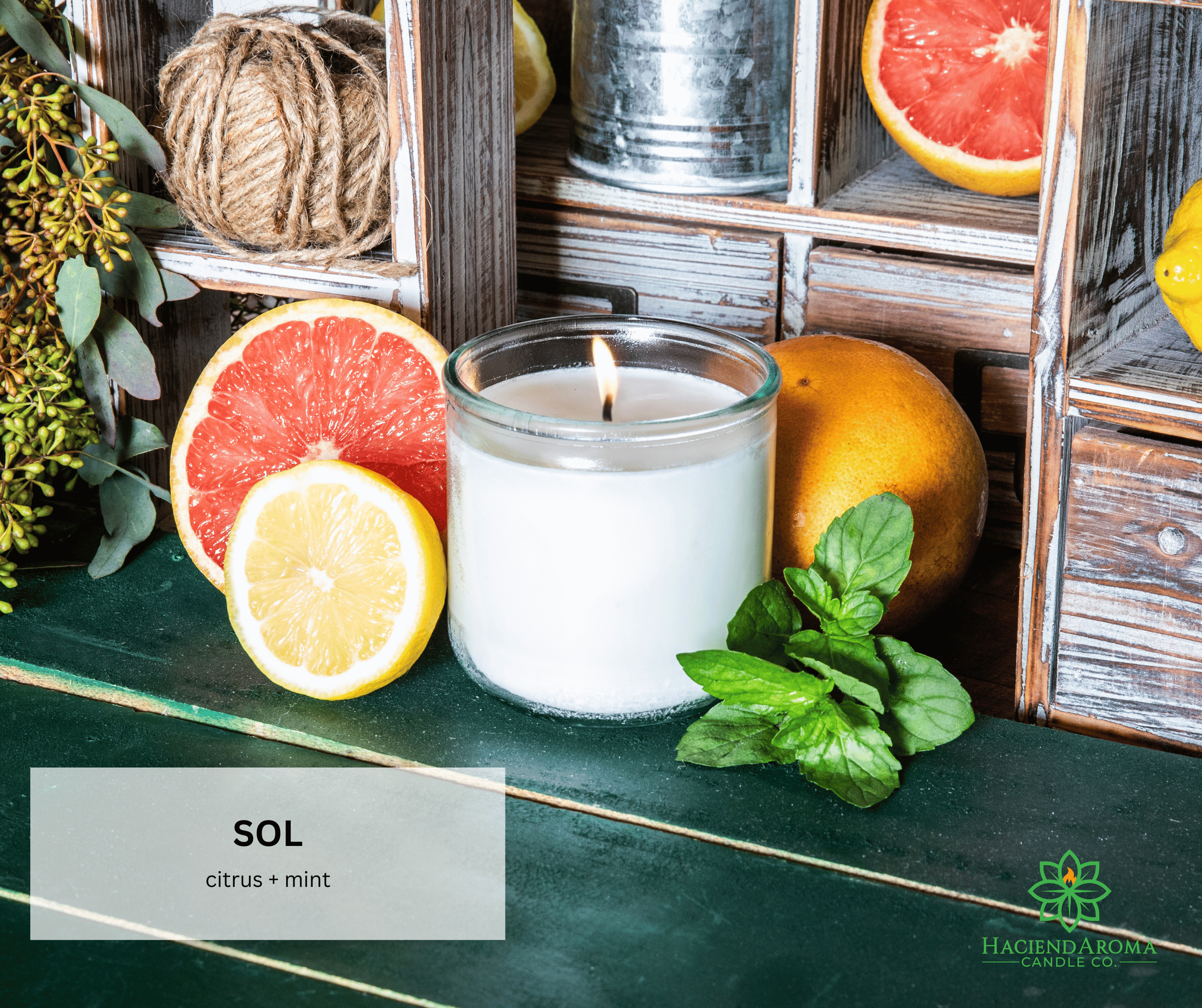 HACIENDAROMA - Wholesale Jar/Filled Candle - Sustainable Elegance: Premium Spanish Glass Jar Candle11