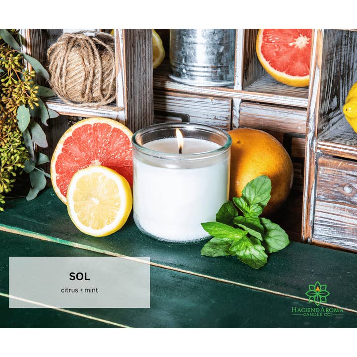 HACIENDAROMA - Wholesale Jar/Filled Candle - Sustainable Elegance: Premium Spanish Glass Jar Candle11