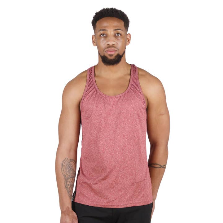 M.E.M PINNACLE SLIM FIT SWEAT WICK TANK TOP for wholesale by MEMFitness