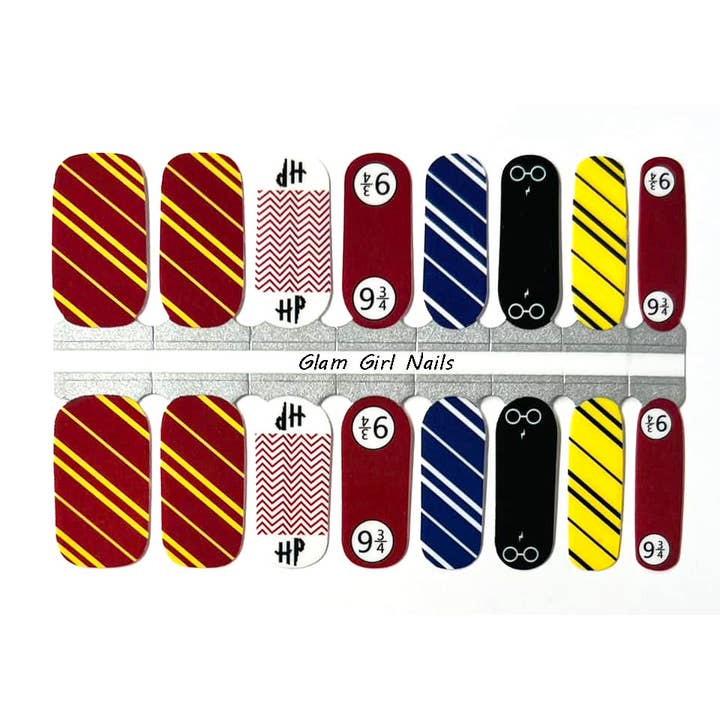 Glam Girl Nails - Wholesale Nail Art/Decal - Harry Potter Nail Wraps