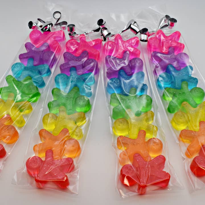 Mini Pacote de Gengibre Sabonete Arco-Íris por atacado de Rainbow Sensation