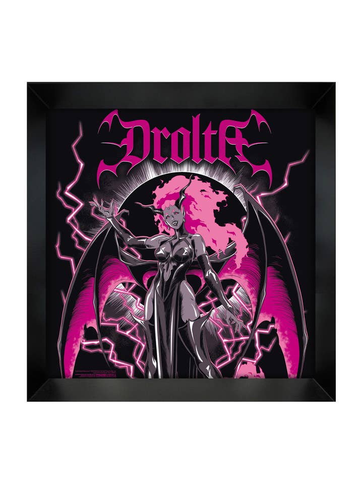 Castlevania Nocture- Drolta 12x12 Gel-Coat Framed Print for wholesale by Pyramid America