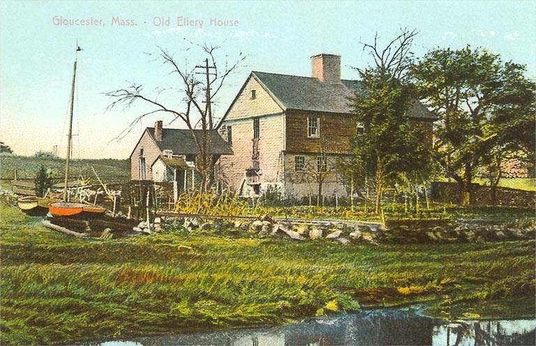 Found Image Press - Wholesale Postcard - Postcard MA-339 Ellery House, Gloucester, Mass.0